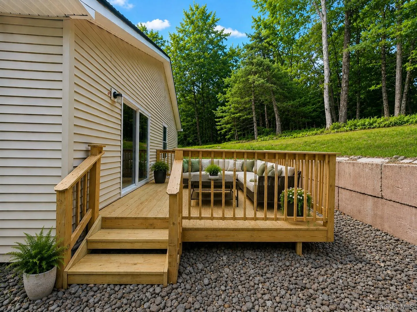 Deck Digitally Staged Deck Digitally Staged