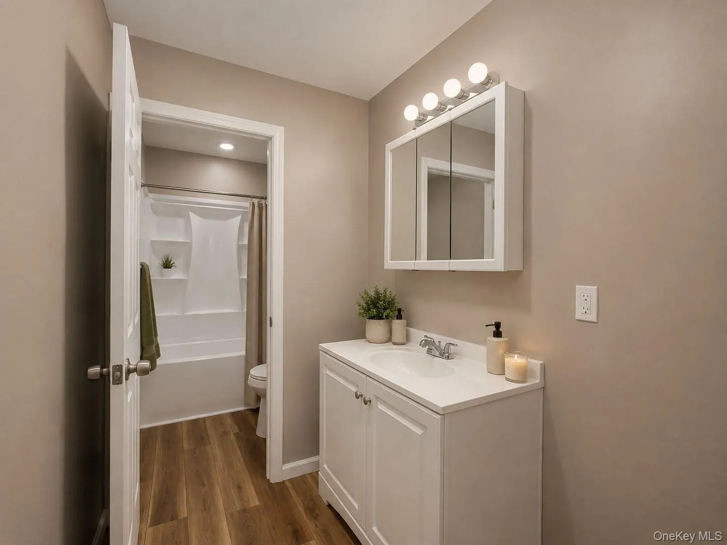 Primary Bathroom Digitally Staged Primary Bathroom Digitally Staged