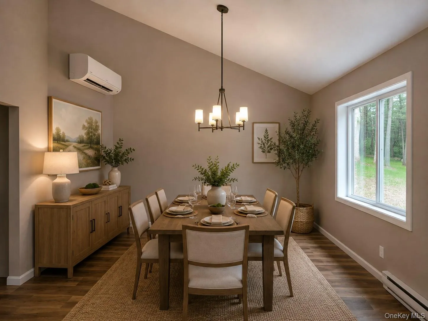 Dining Room Digitally Staged Dining Room Digitally Staged