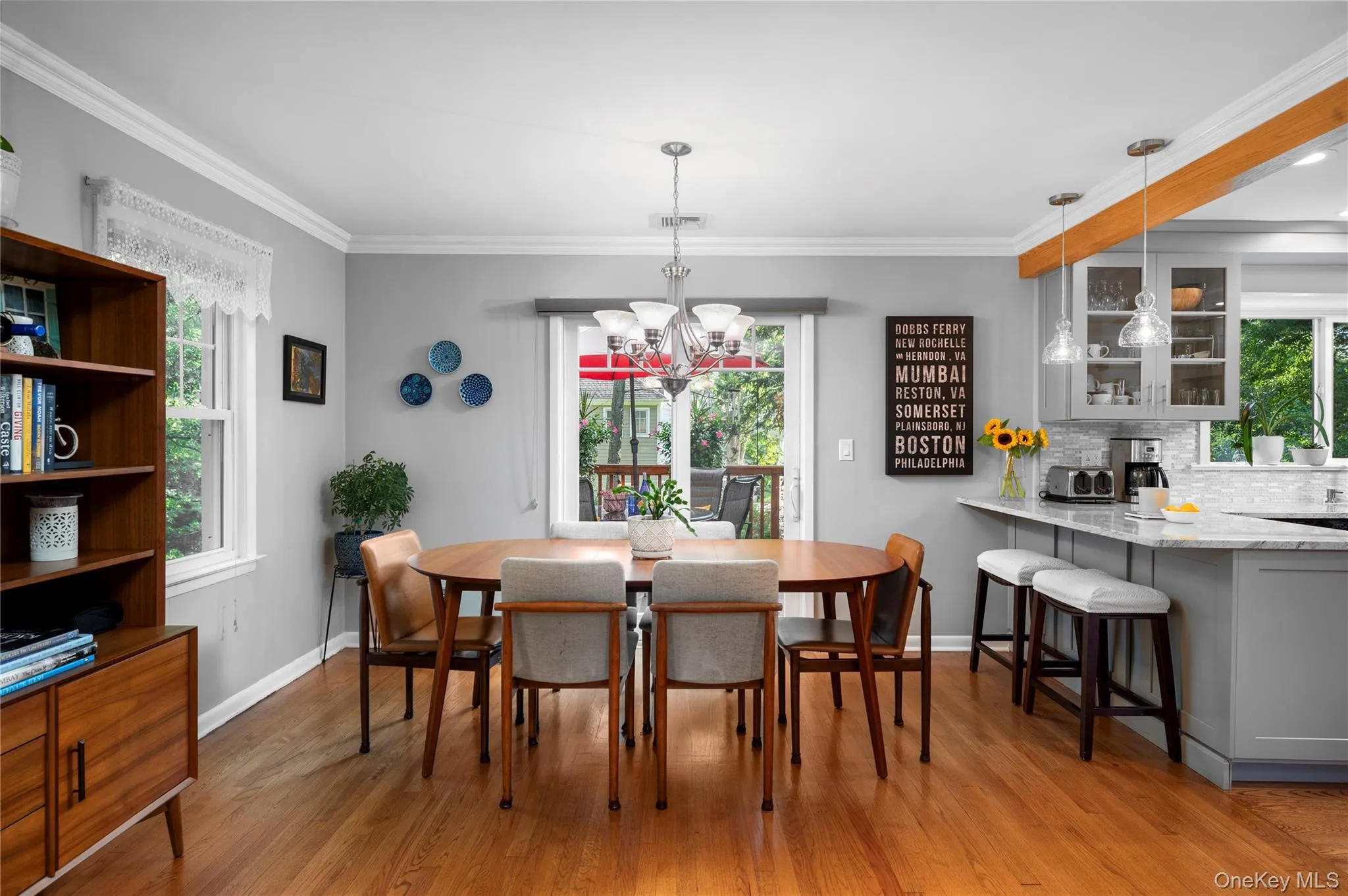A welcoming dining room that sets the stage for intimate family meals, festive holiday celebrations, and unforgettable gatherings A welcoming dining room that sets the stage for intimate family meals, festive holiday celebrations, and unforgettable gatherings