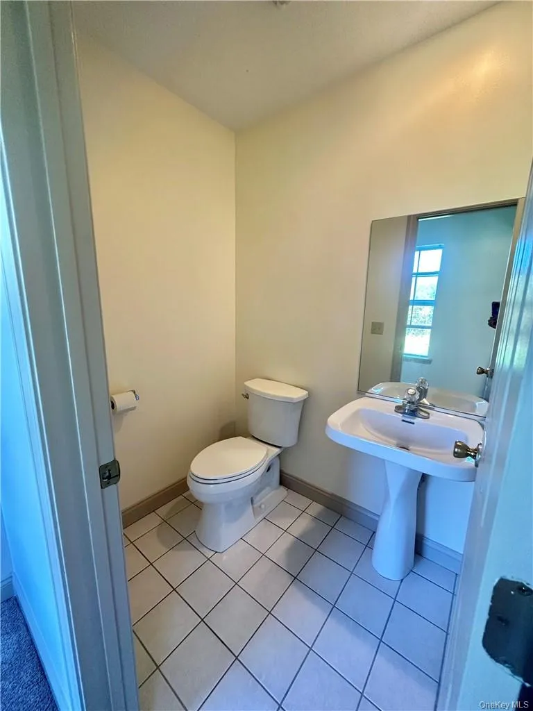 Half bath on main level. Half bath on main level.