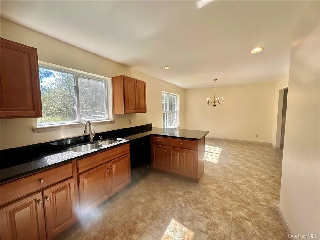 Updated kitchen with granite counters. Updated kitchen with granite counters.