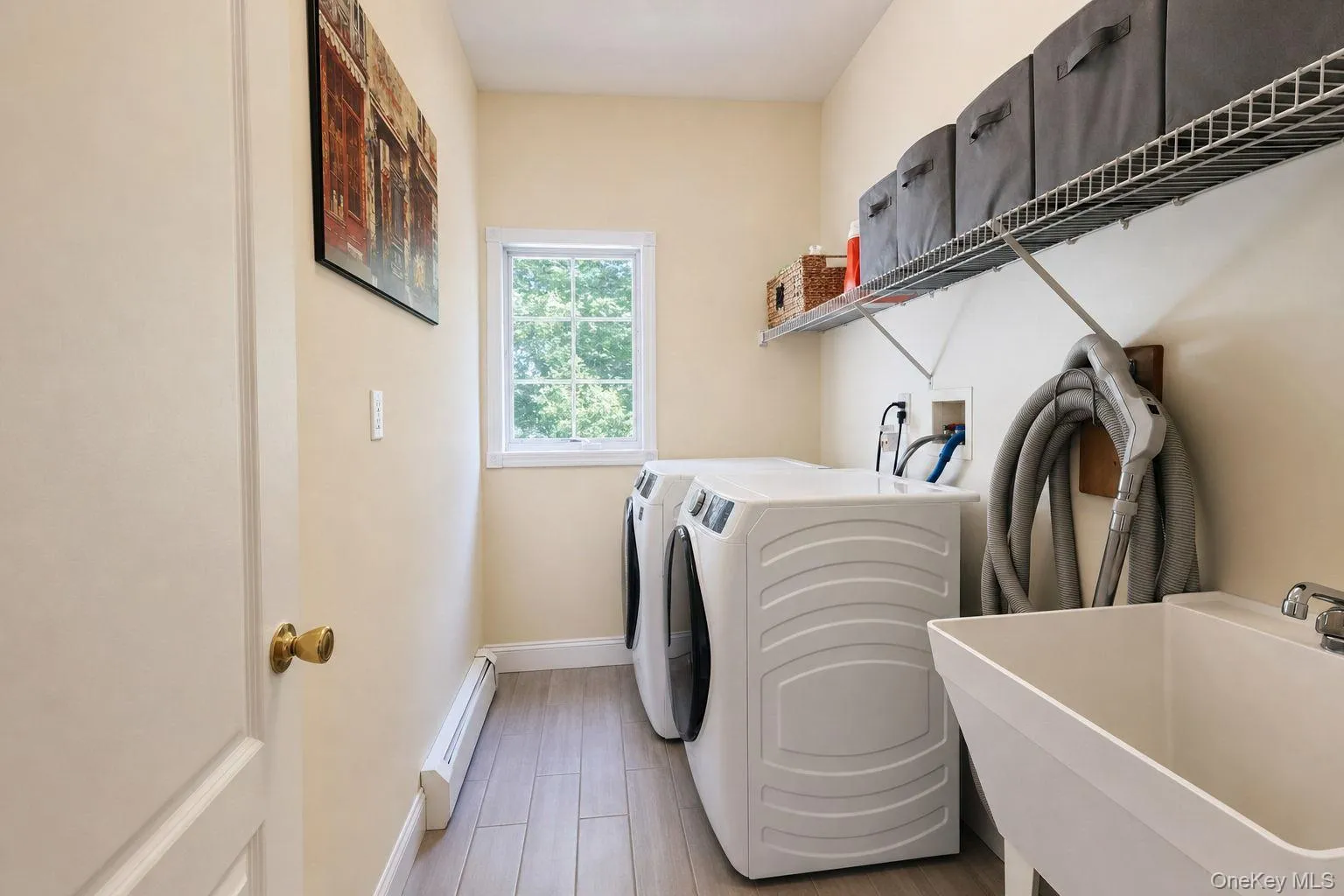 Laundry room on first floor Laundry room on first floor