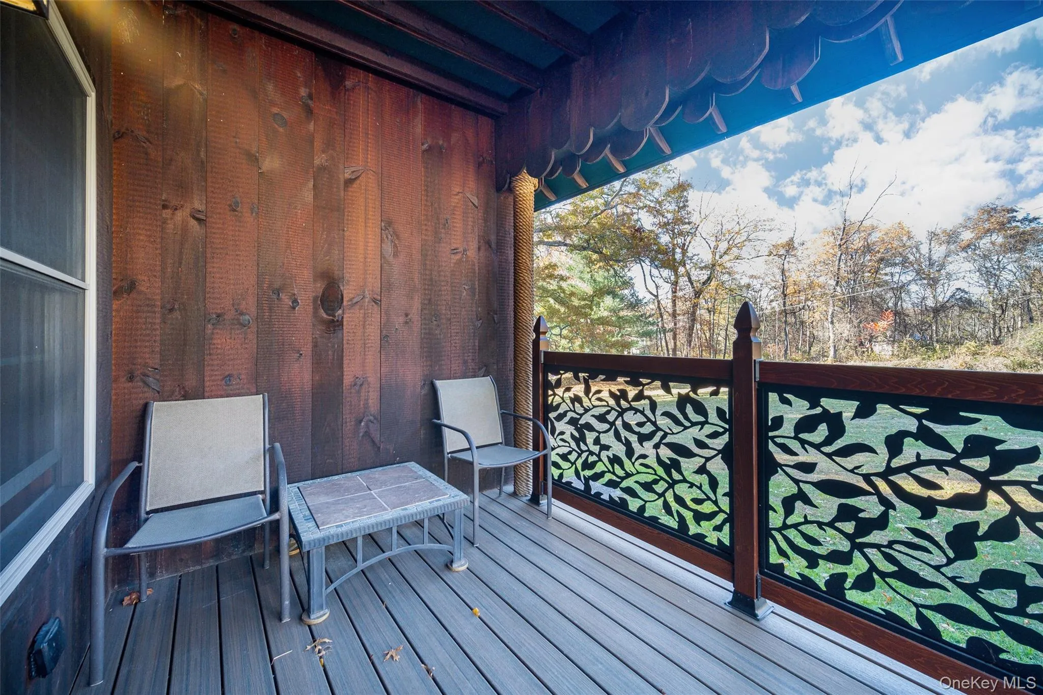 View of wooden deck View of wooden deck