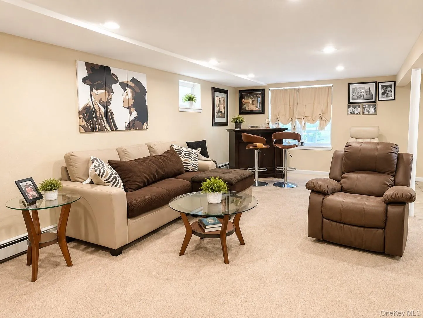 Lower Level Recreation Room Virtually Enhanced Lower Level Recreation Room Virtually Enhanced