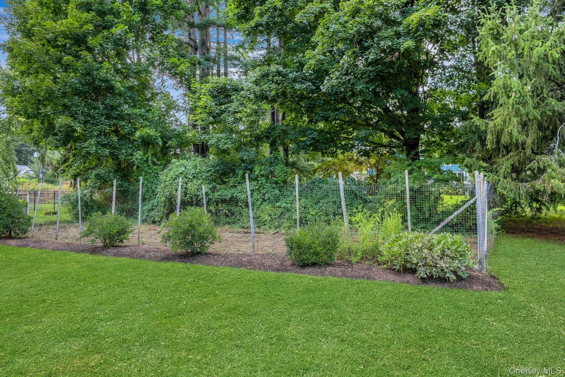 Fenced irrigated garden. Fenced irrigated garden.