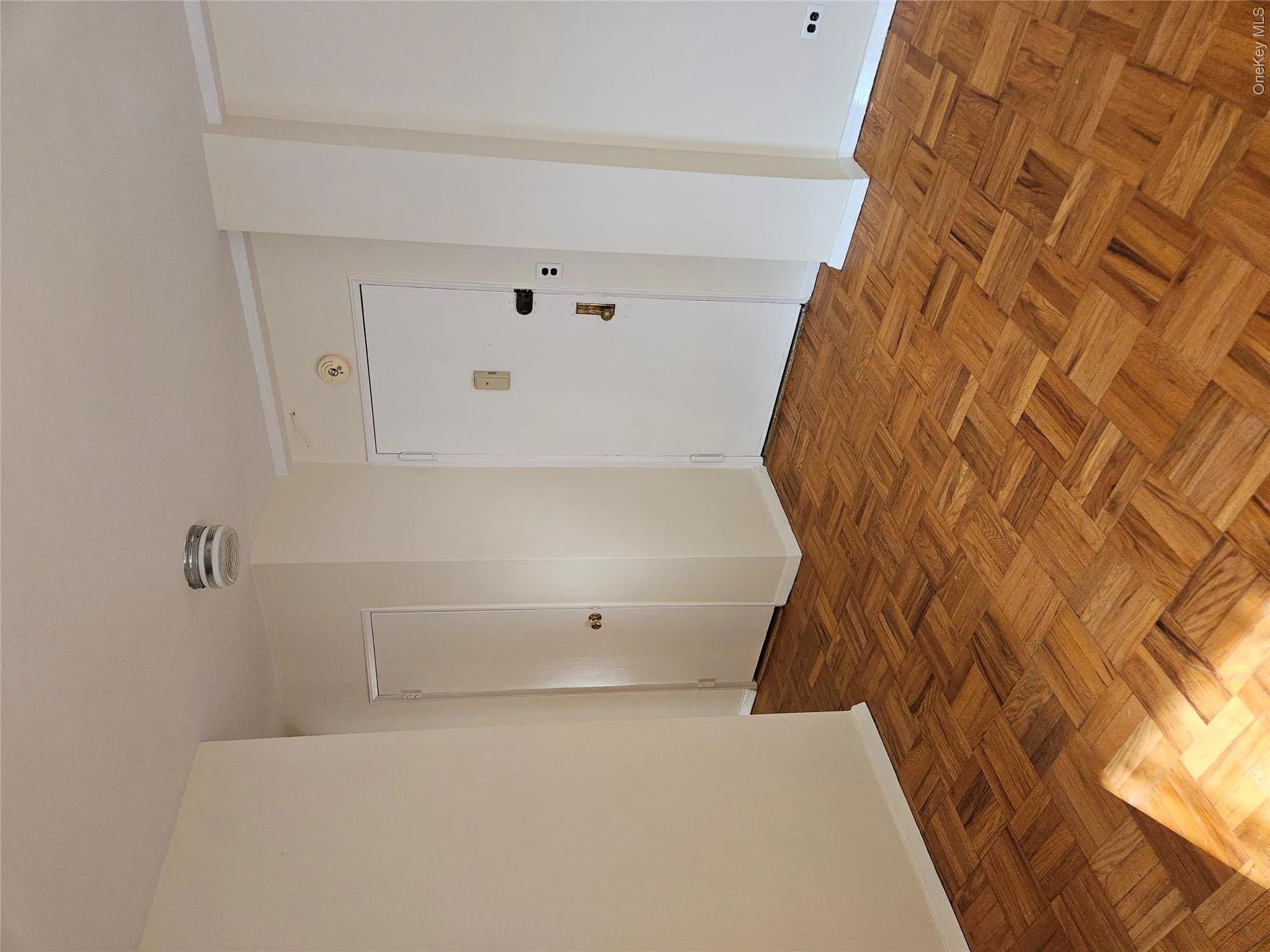 Entry, hallway to bedroom & bathroom is to the left. Entry, hallway to bedroom & bathroom is to the left.