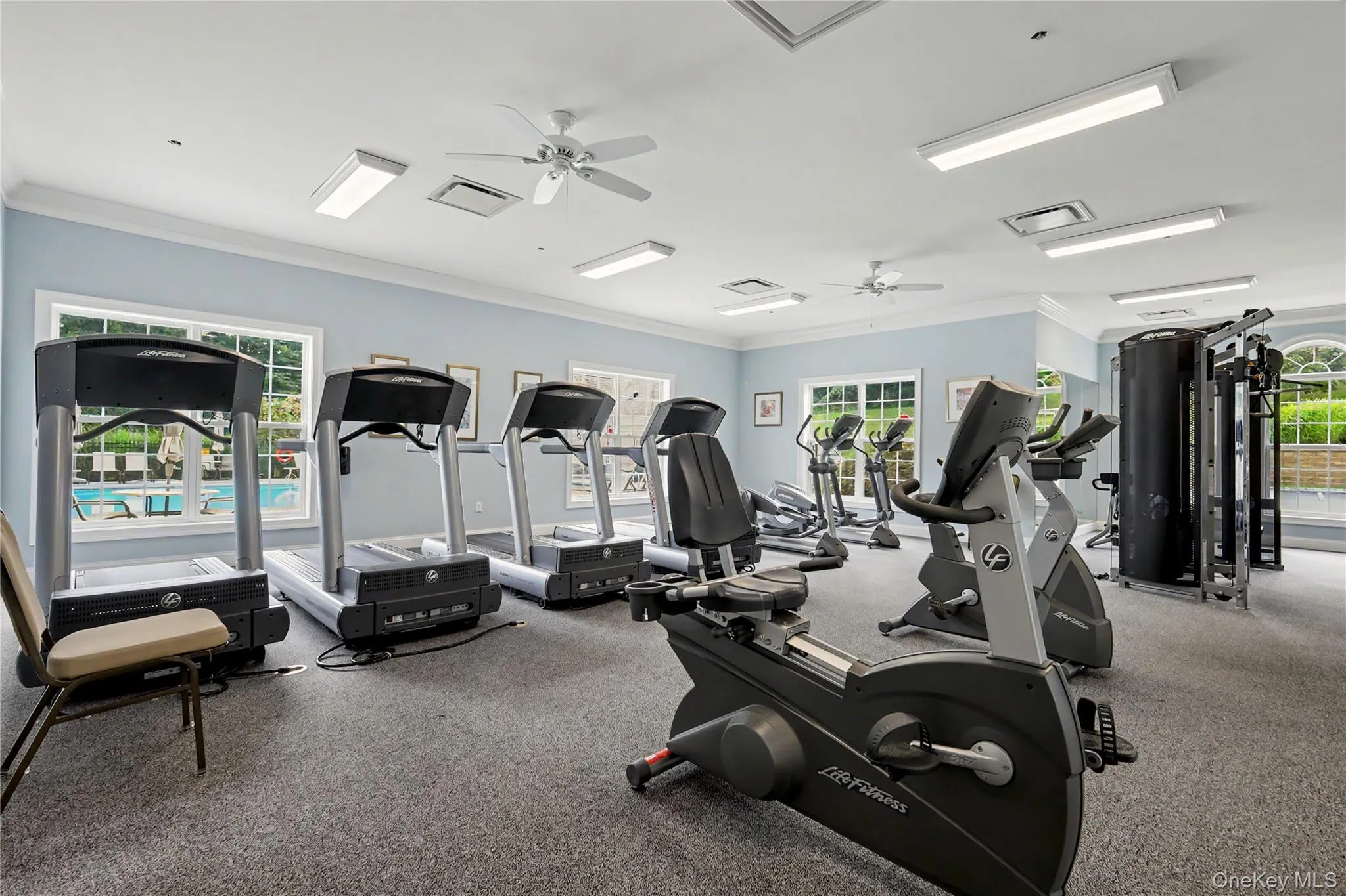 State of the art fitness center State of the art fitness center