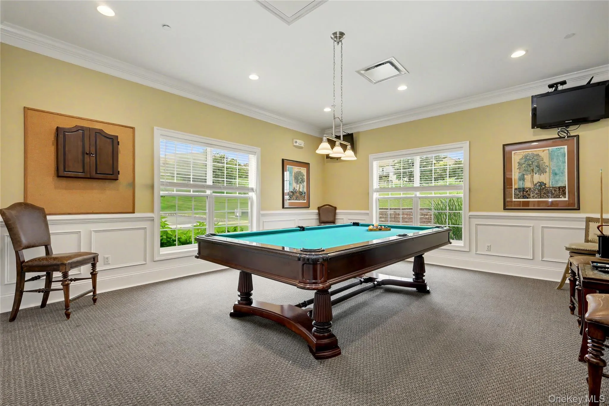 Clubhouse Billards Room Clubhouse Billards Room