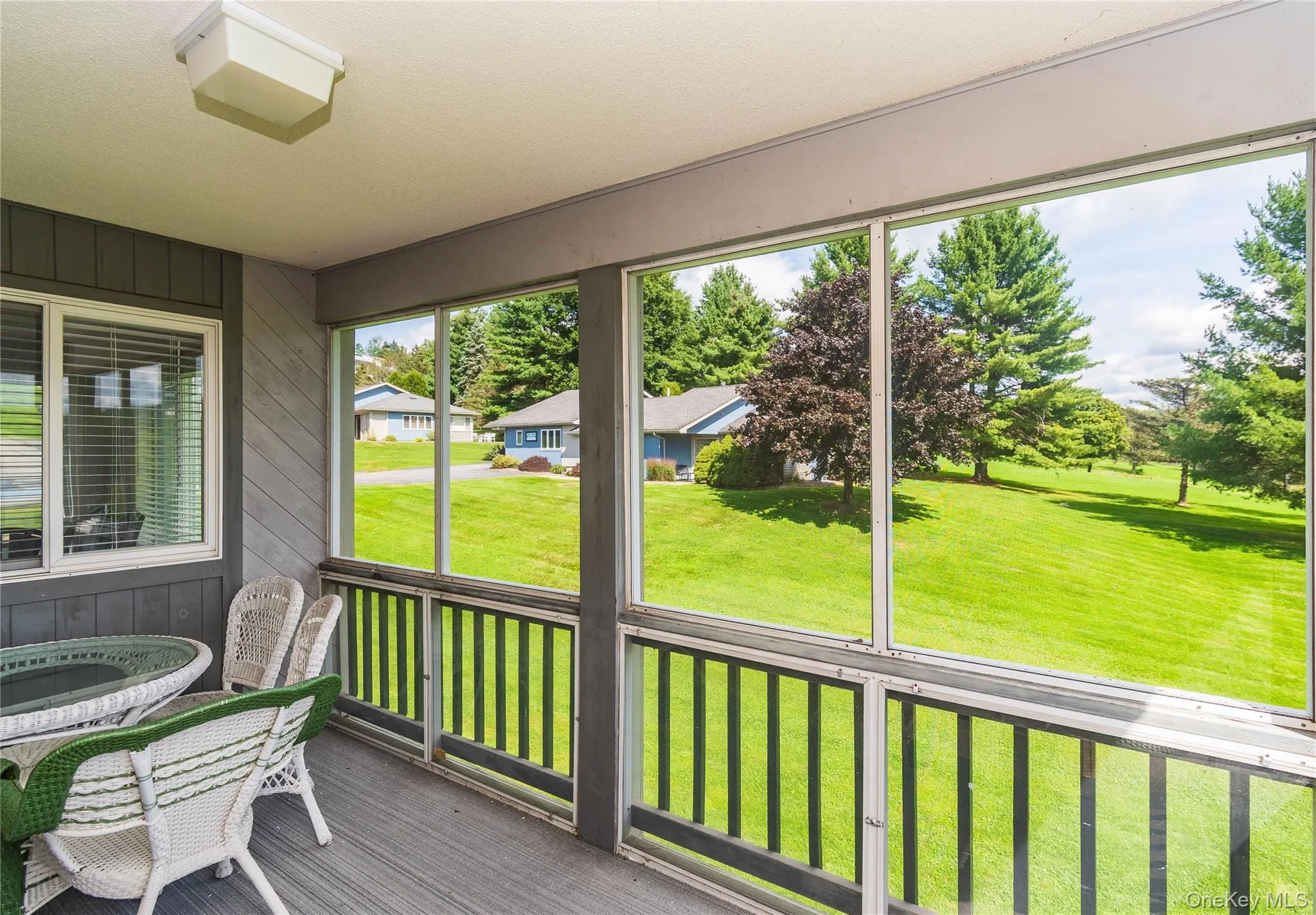 Screened porch Screened porch