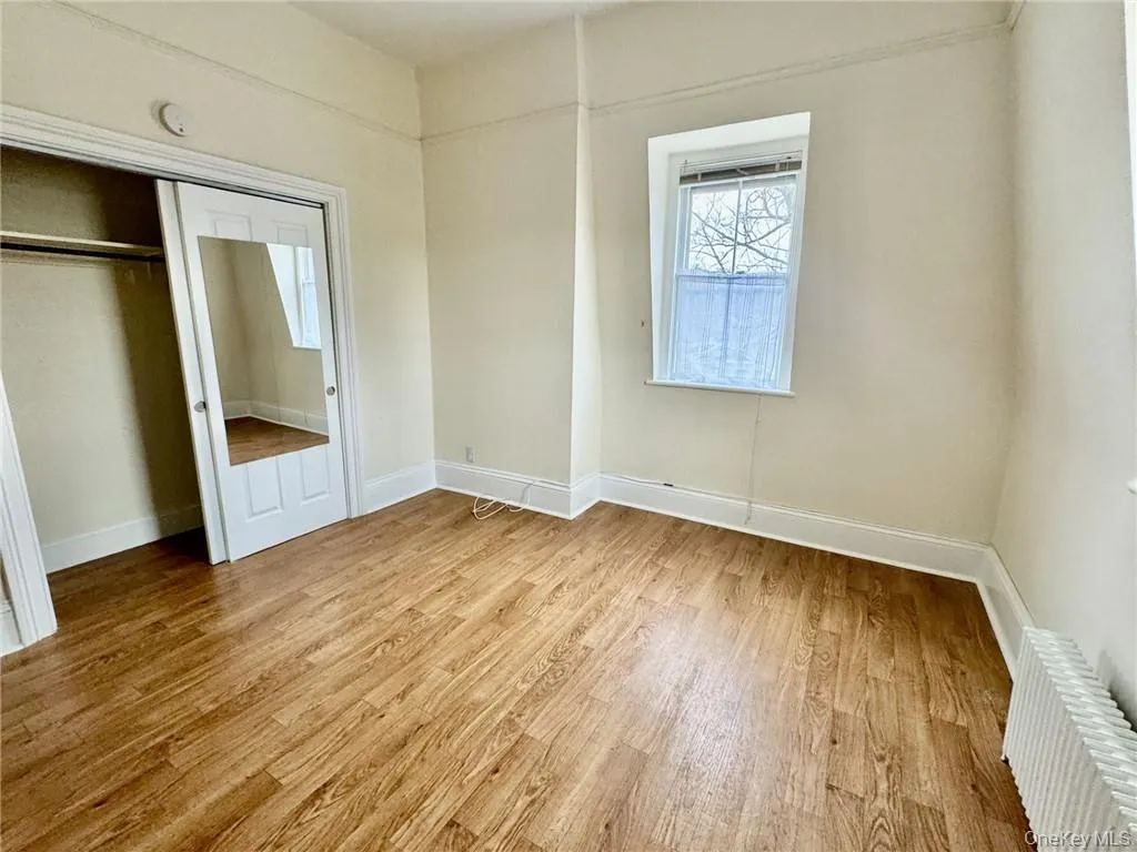 Bedroom with large closet Bedroom with large closet