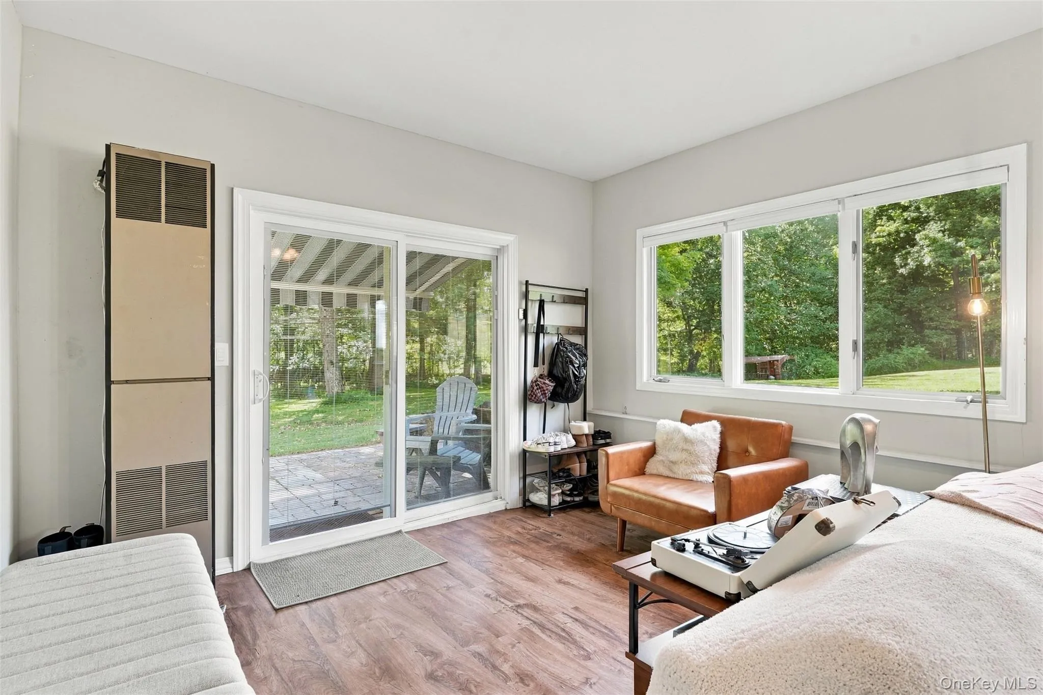 Accessory Apartment Living Room view of exterior entrance Accessory Apartment Living Room view of exterior entrance