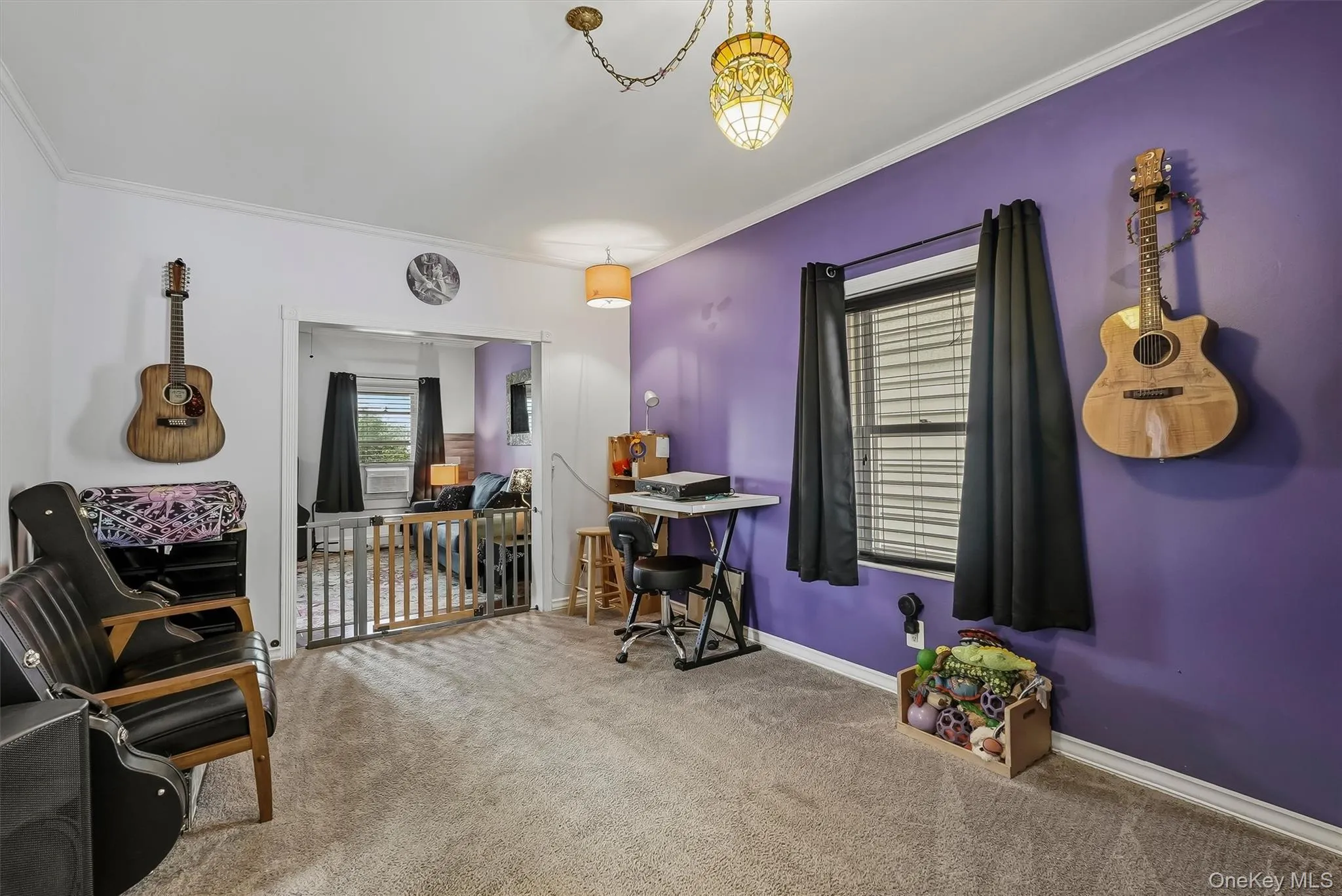 Formal Dining Room, currently used as a music room. Formal Dining Room, currently used as a music room.