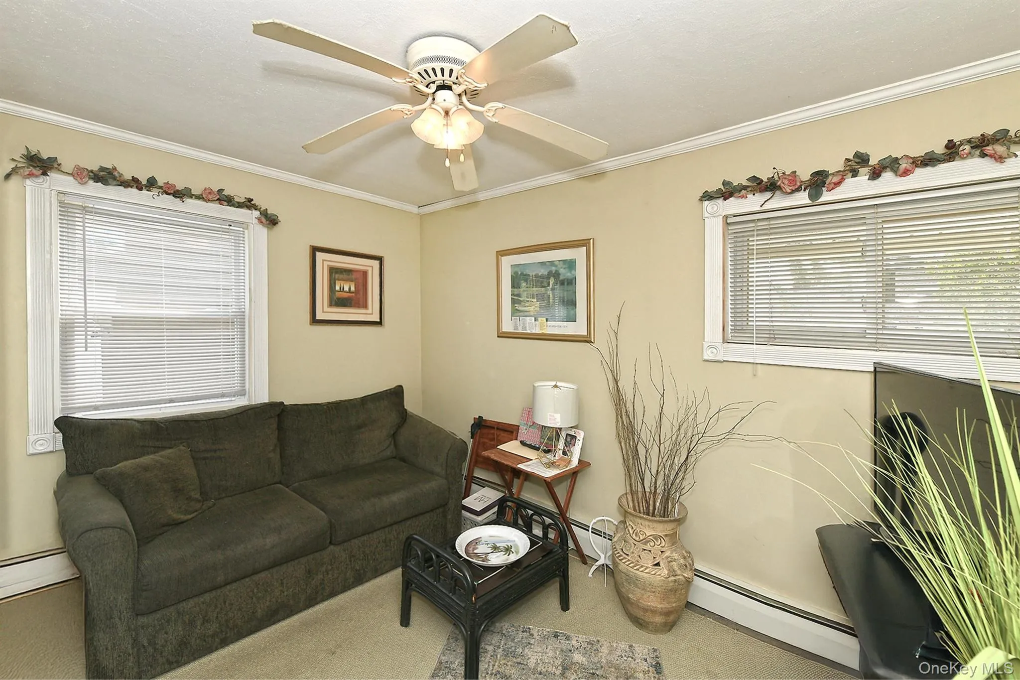 2nd Bedroom with recessed ceiling fan with light fixture 2nd Bedroom with recessed ceiling fan with light fixture