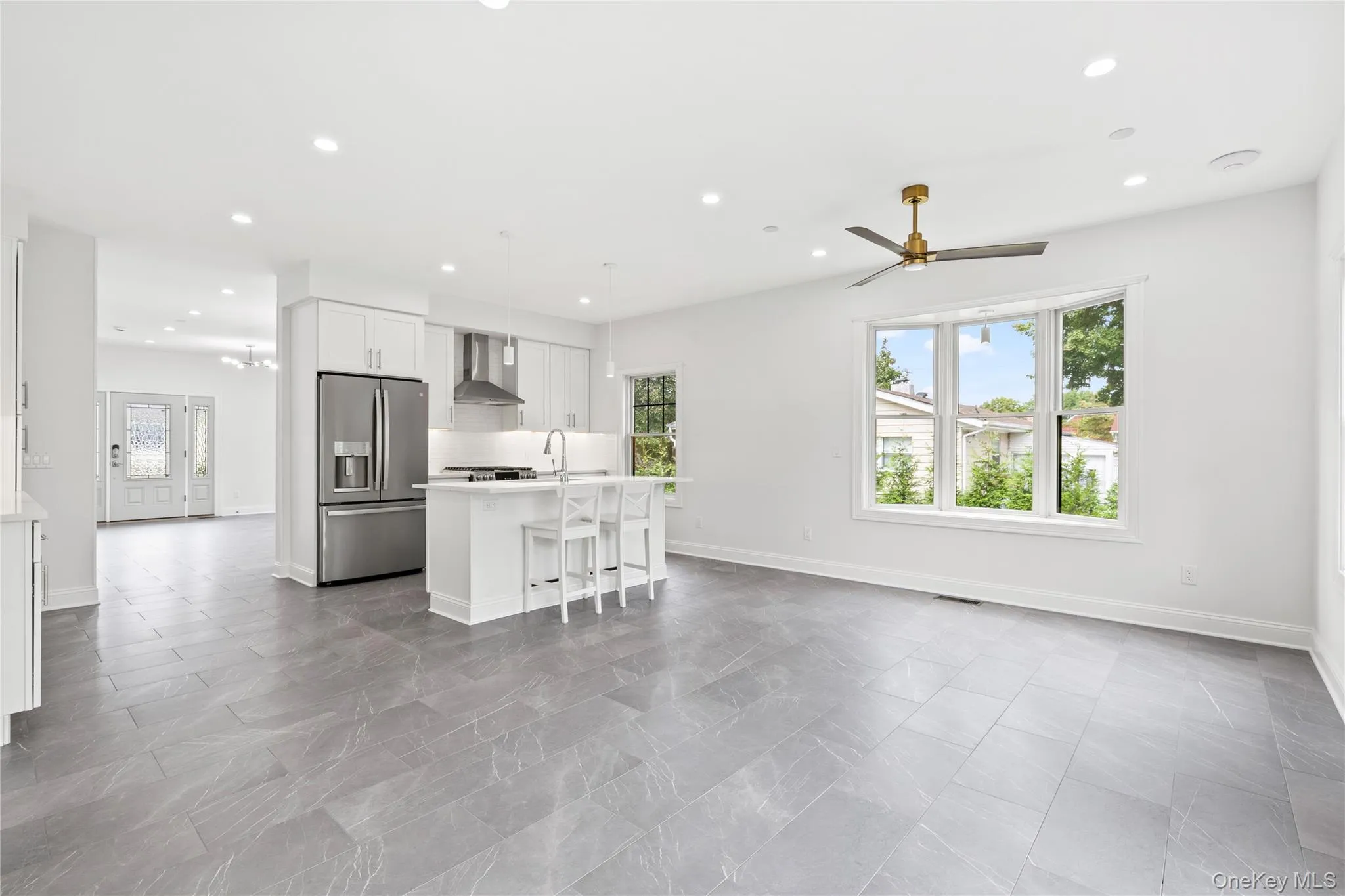 The Kitchen opens into a coveted family room. The Kitchen opens into a coveted family room.