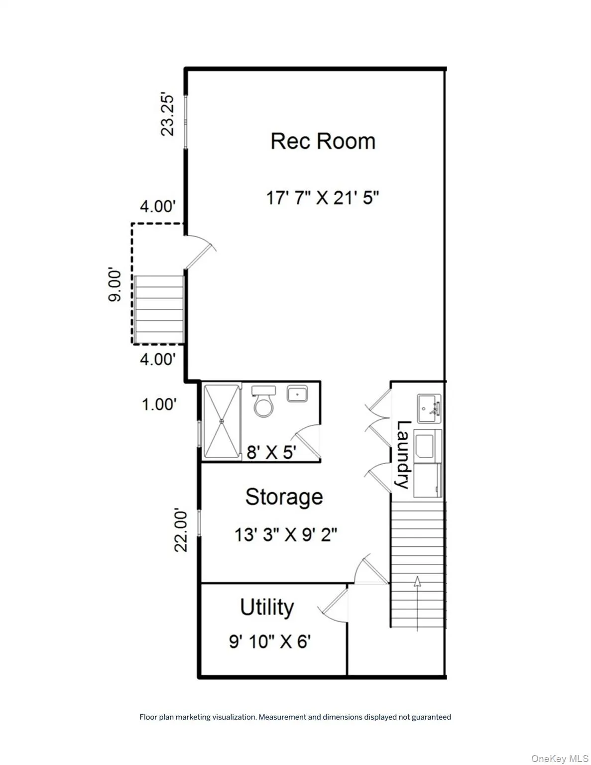 Third level floorplan. Third level floorplan.