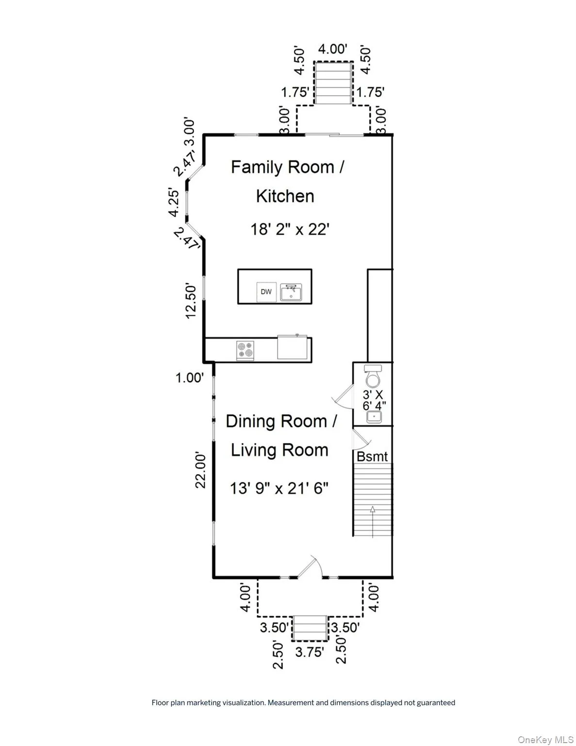 First level floorplan. First level floorplan.