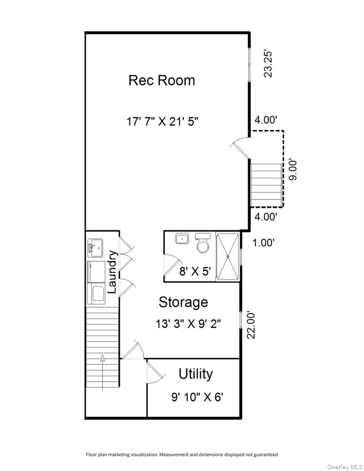 Third level floorplan. Third level floorplan.