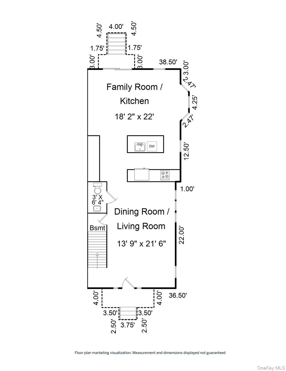 First level floorplan. First level floorplan.