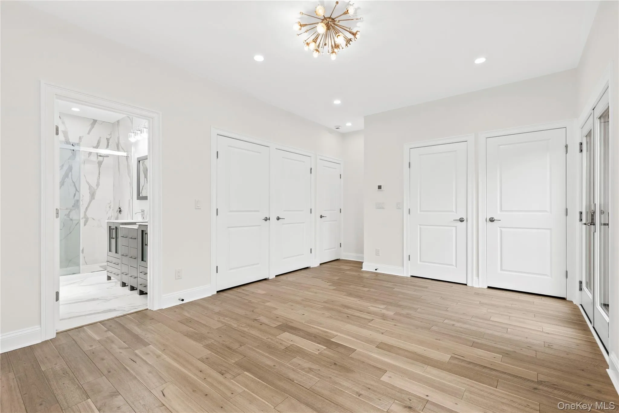 The Primary Bedroom offers plenty of closet space. The Primary Bedroom offers plenty of closet space.