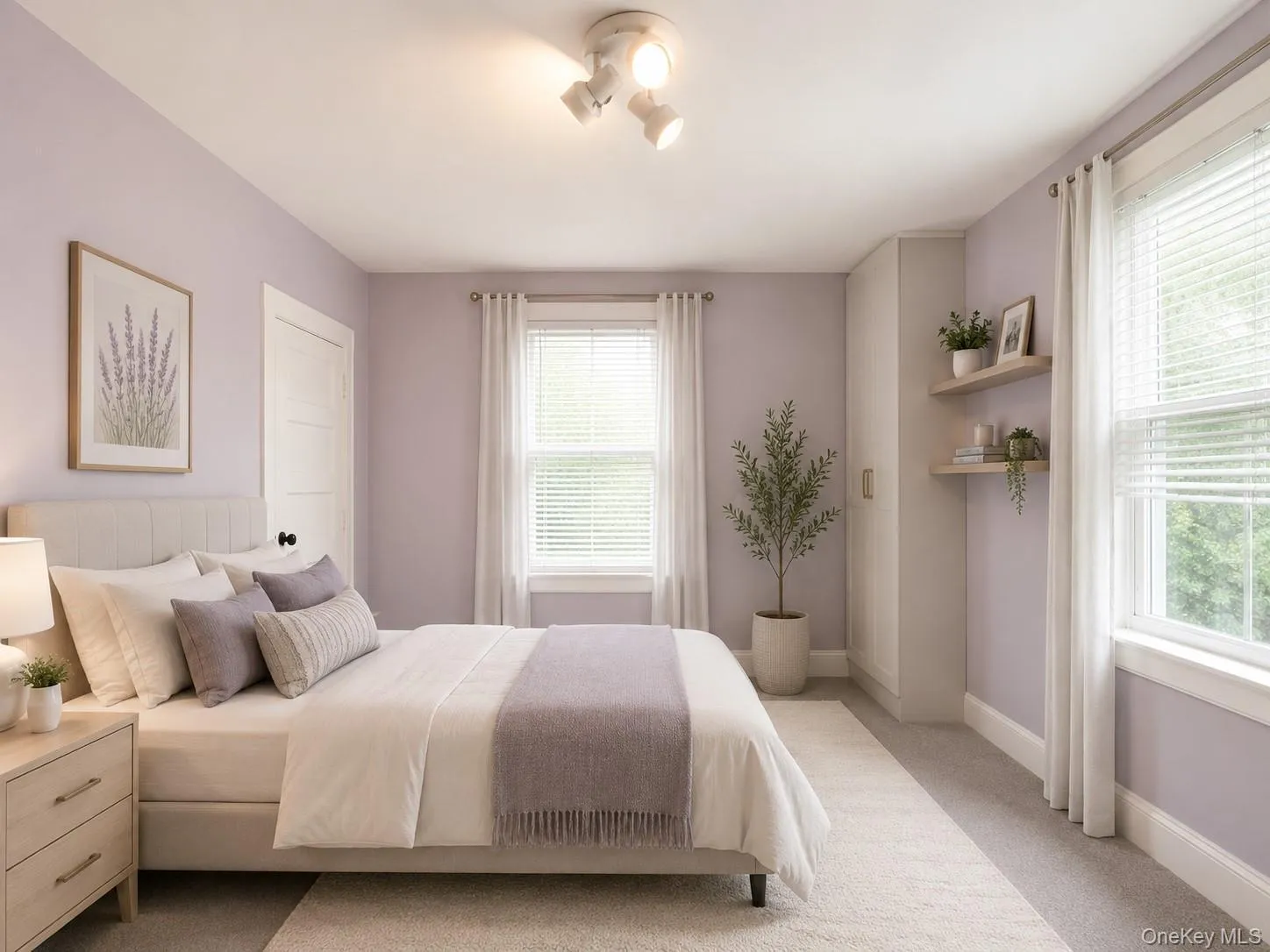 Second bedroom virtually staged Second bedroom virtually staged
