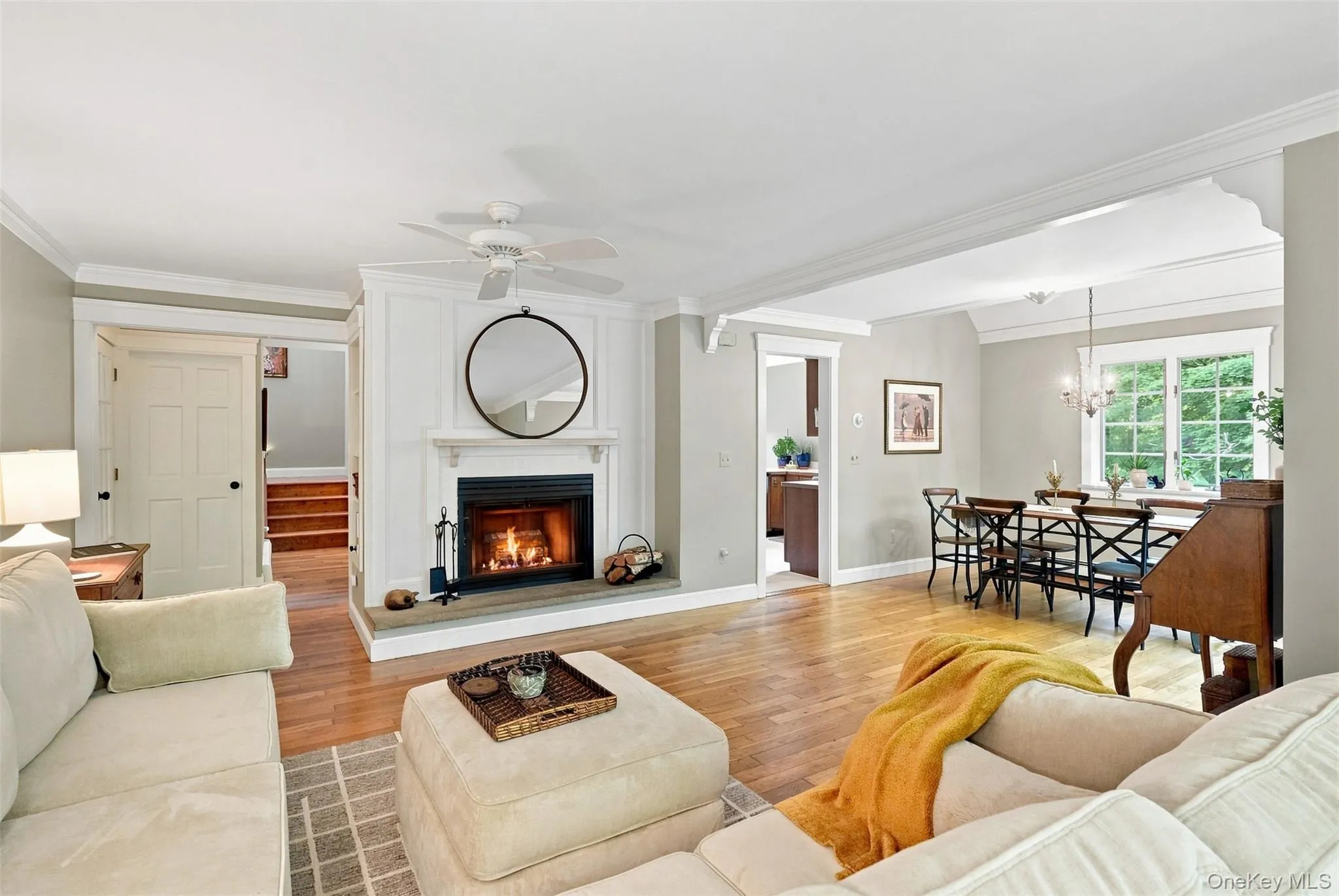 Living room with fireplace Living room with fireplace