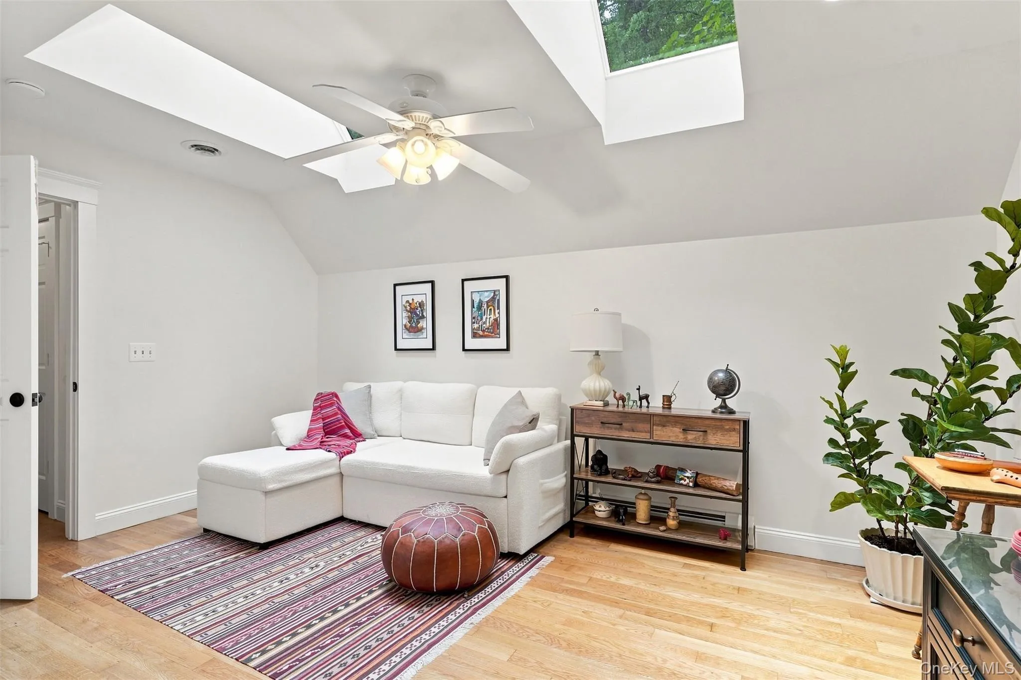 Bonus room with skylights and wooded views Bonus room with skylights and wooded views