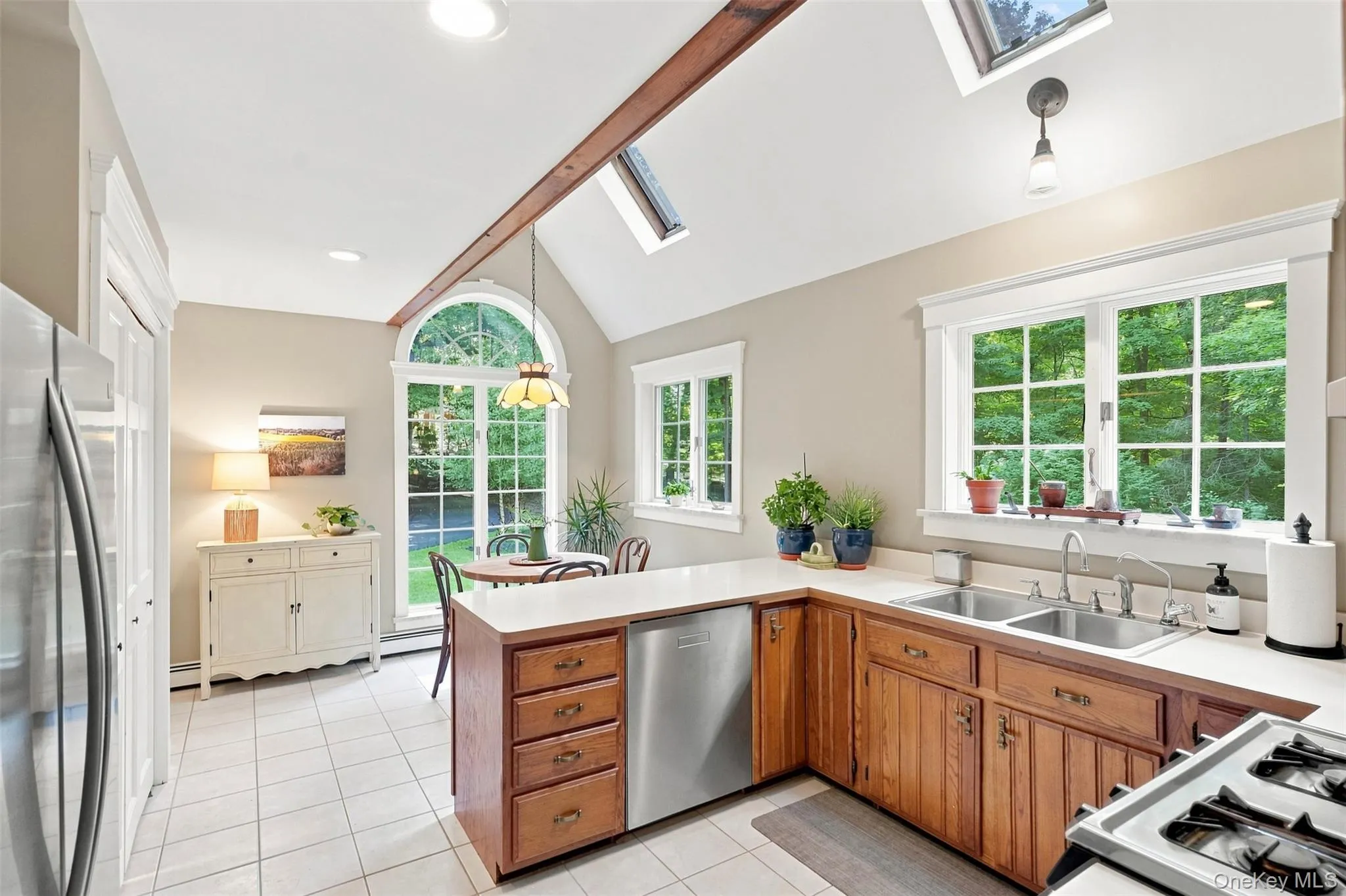 Kitchen overlooking breakfast area Kitchen overlooking breakfast area