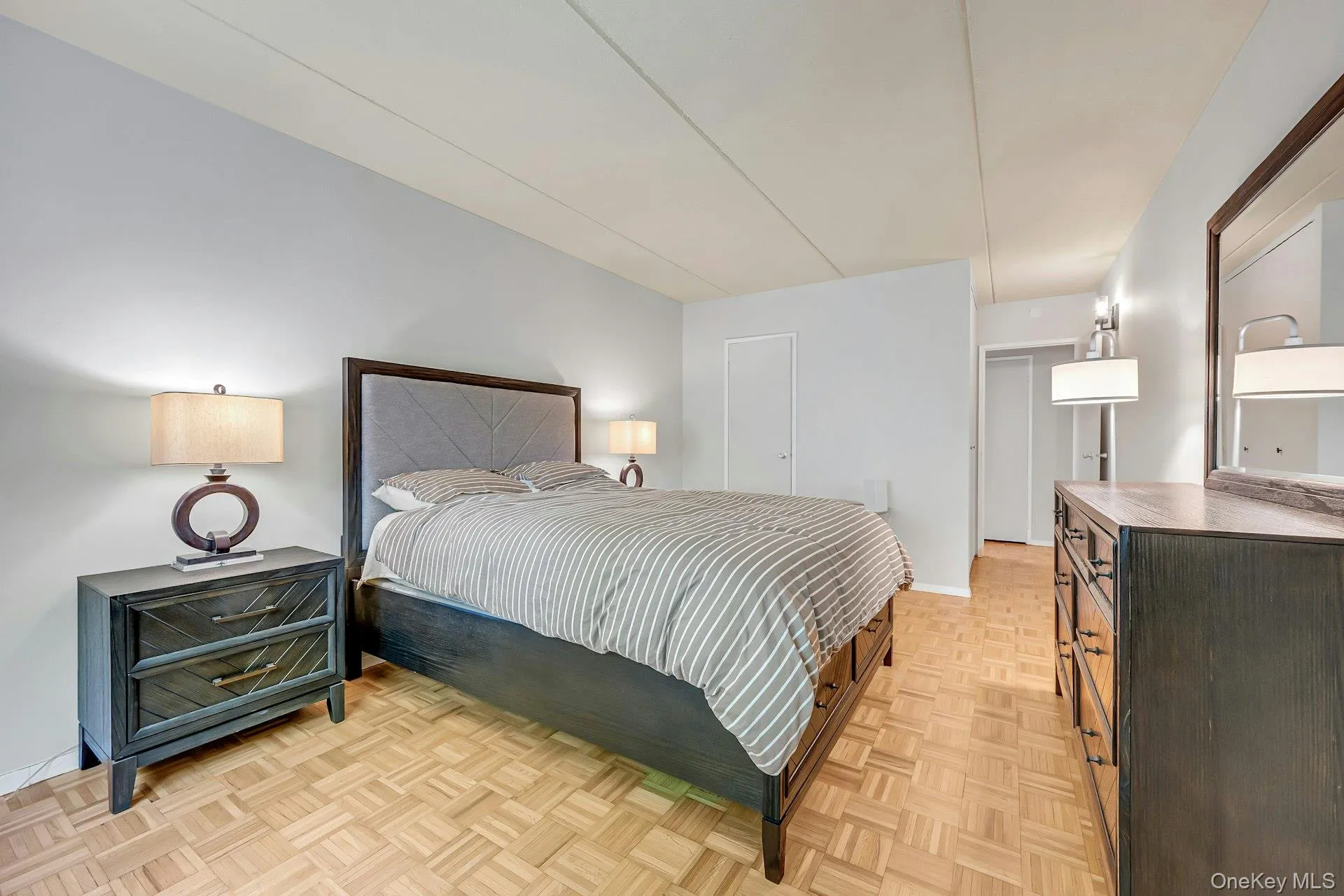 Closets in the bedroom and the hallway Closets in the bedroom and the hallway