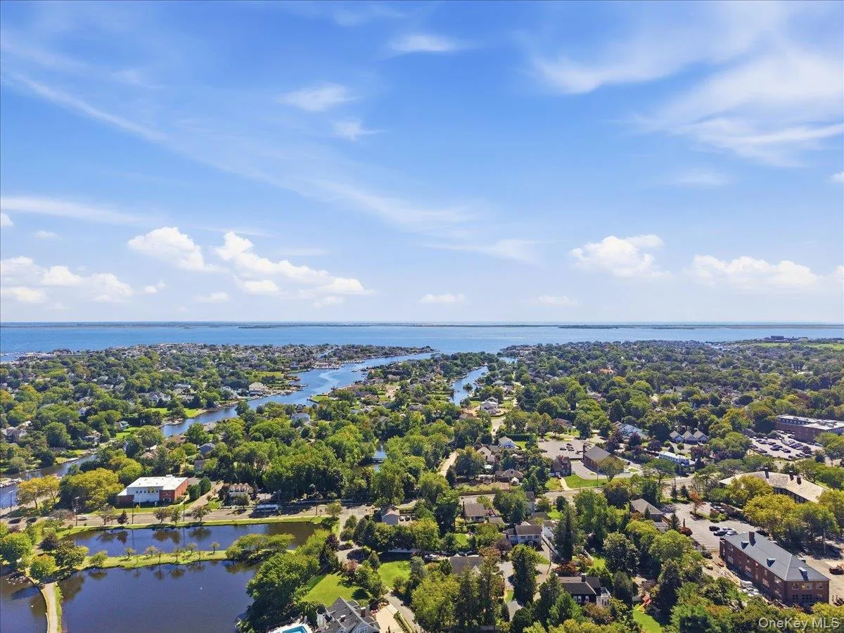Ariel view facing Great South Bay Ariel view facing Great South Bay