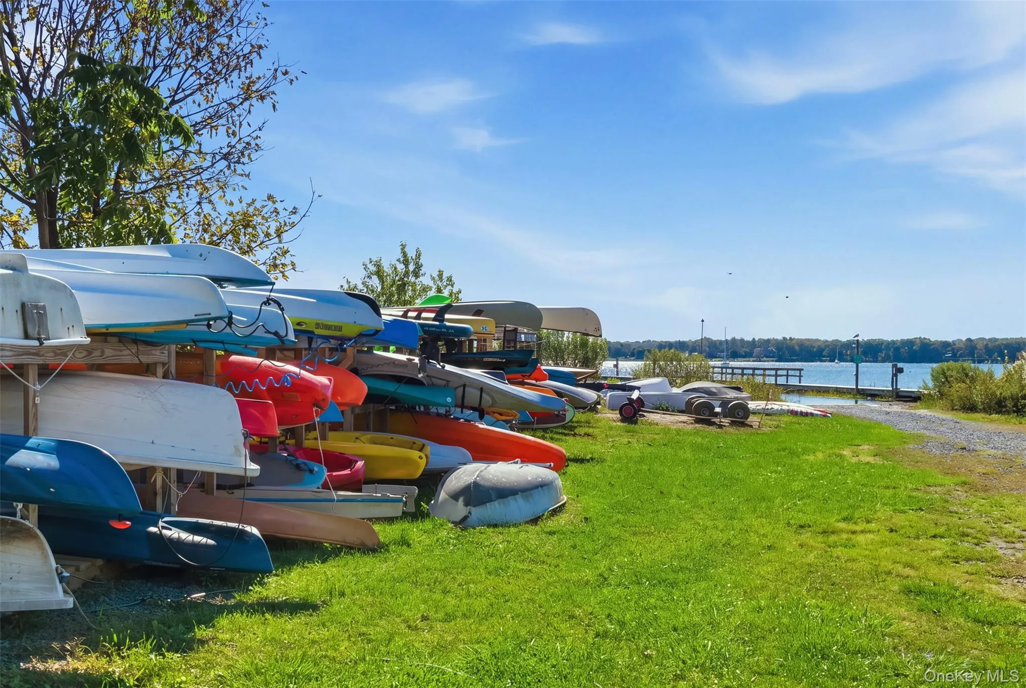 Association Dock & Kayak Storage Association Dock & Kayak Storage