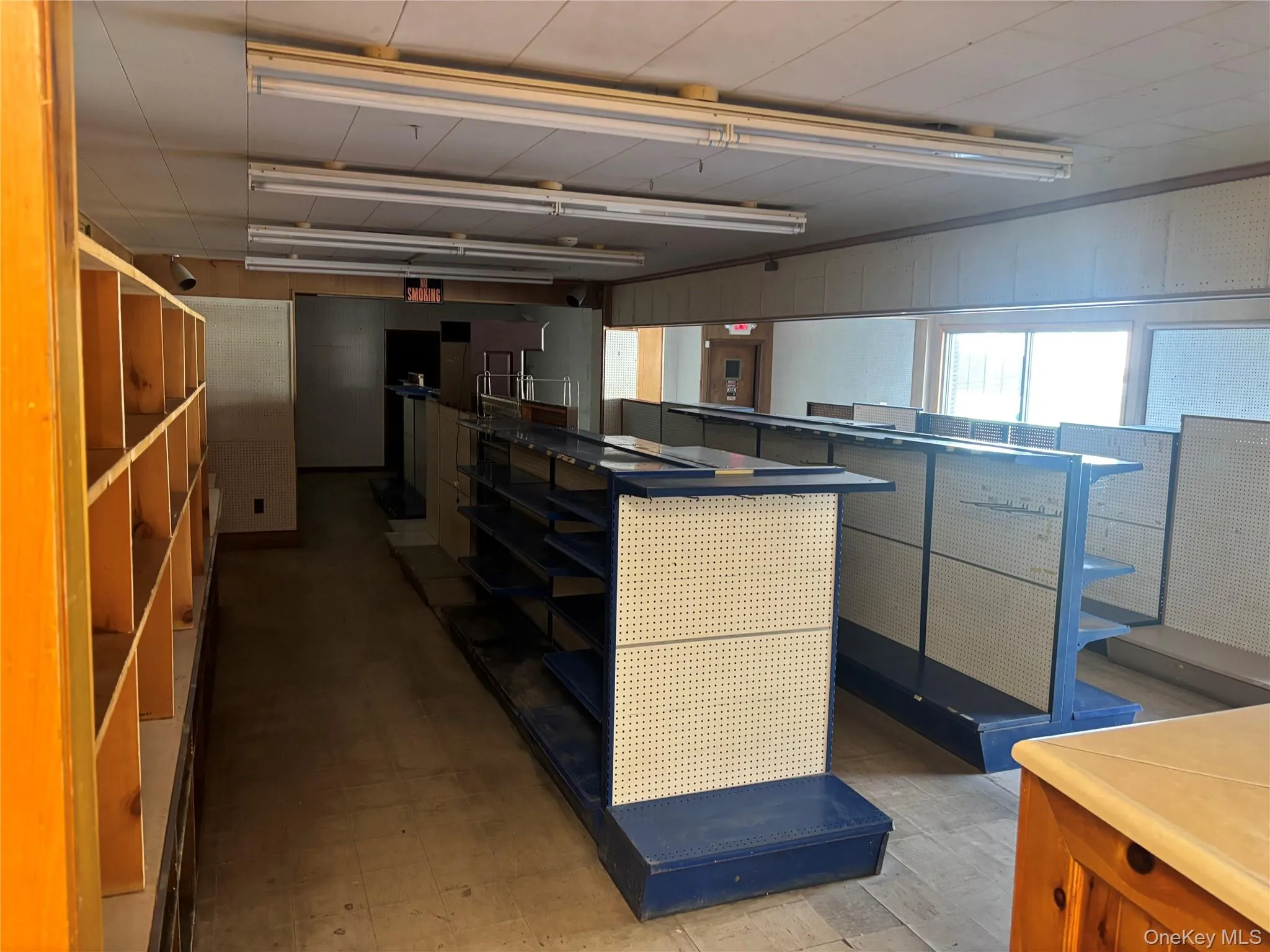 Shelving is from previous owner Shelving is from previous owner