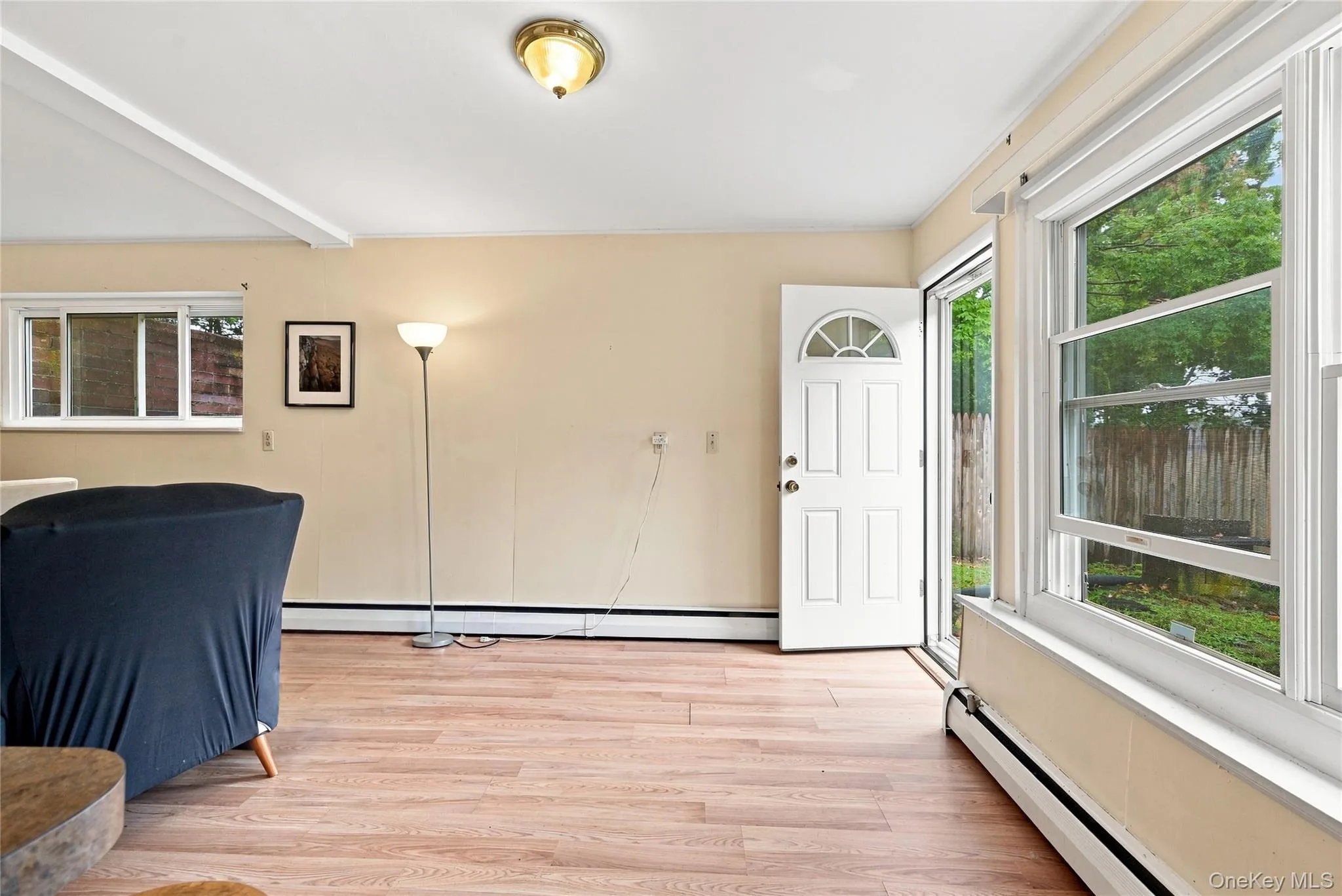 Den/Dining Area with door to patio and yard Den/Dining Area with door to patio and yard