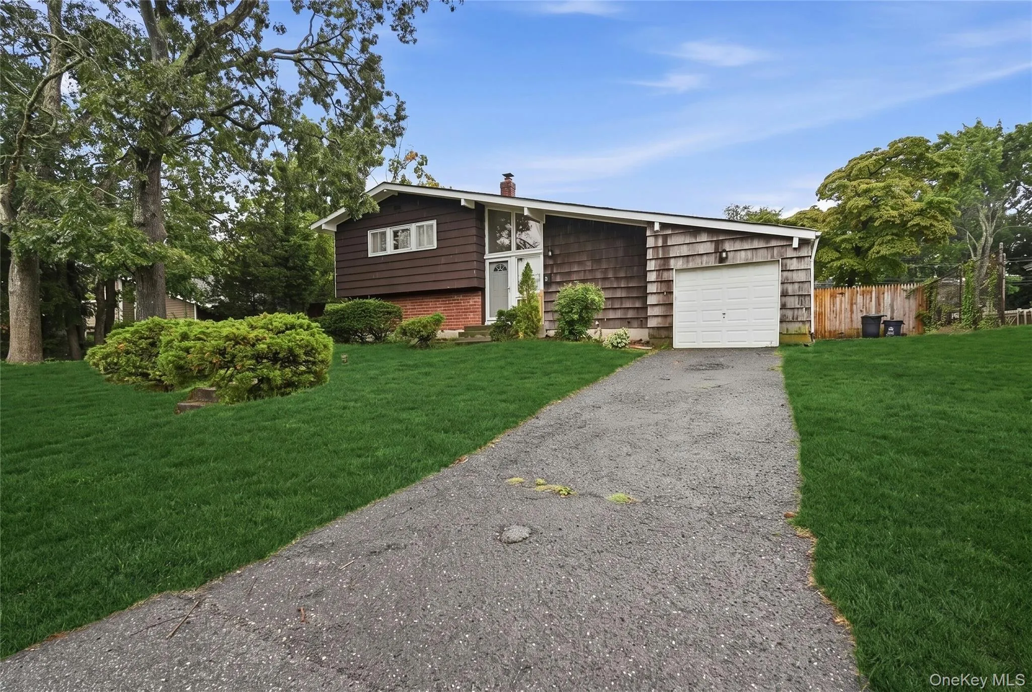One car garage with electric opener. Outside access only One car garage with electric opener. Outside access only
