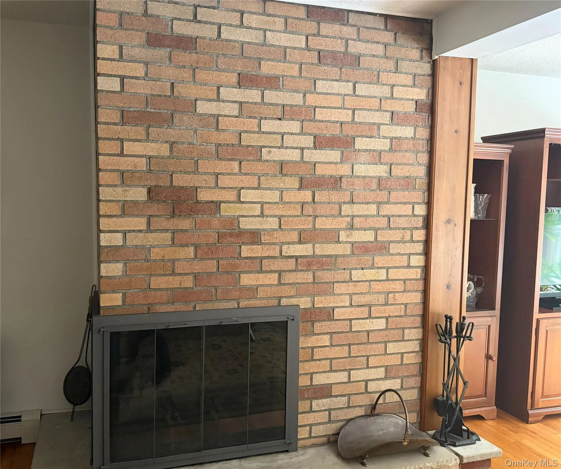 Double sided Brick Fireplace Double sided Brick Fireplace