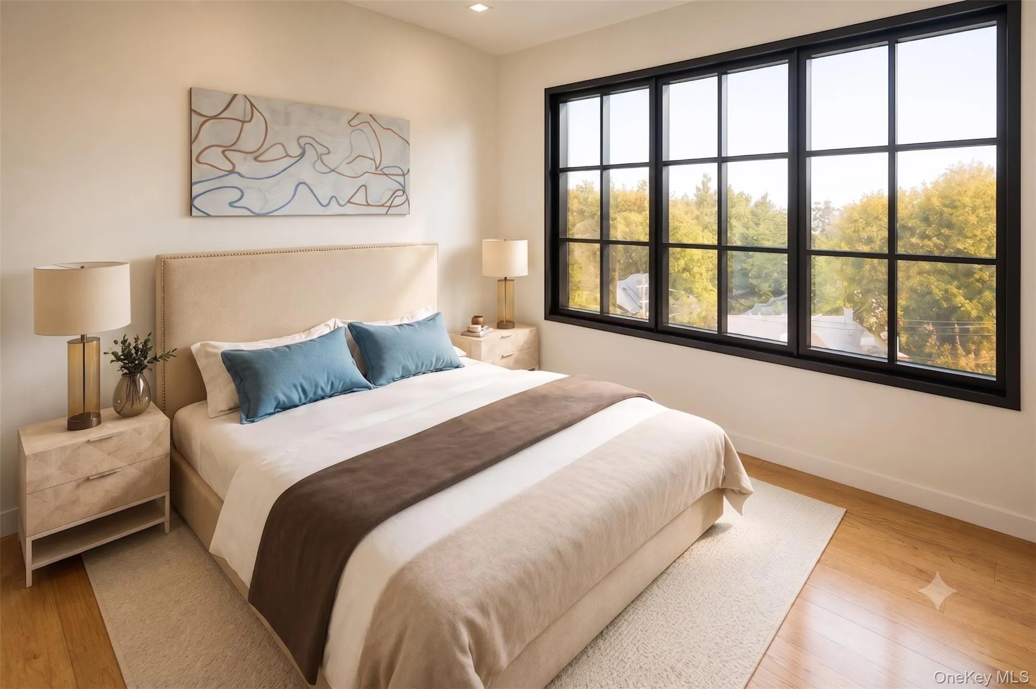 Another view of a bedroom. Another view of a bedroom.