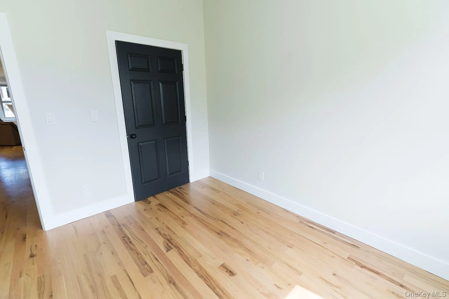 Spare room with light wood-style flooring Spare room with light wood-style flooring