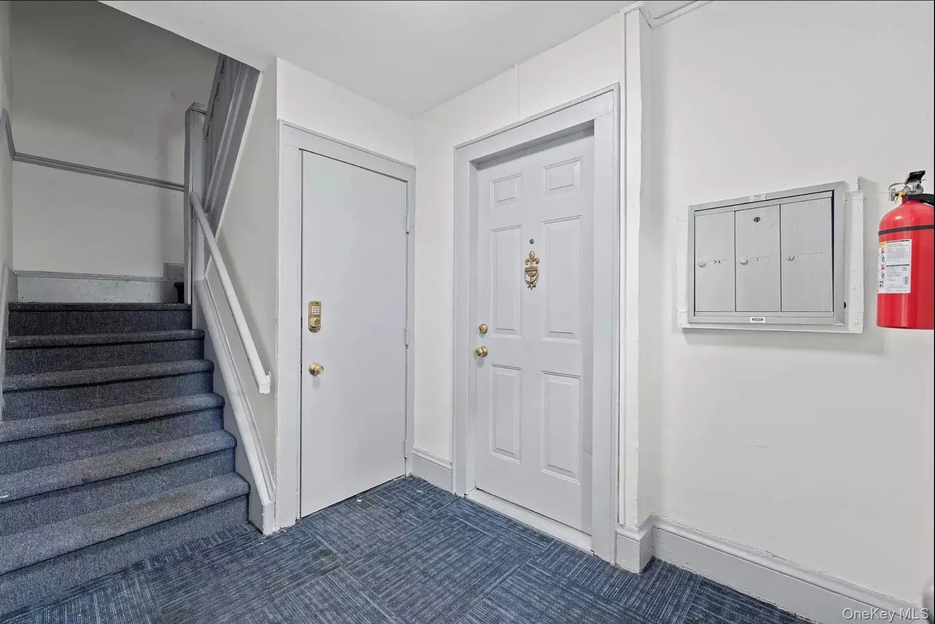 Entrance foyer with stairs Entrance foyer with stairs