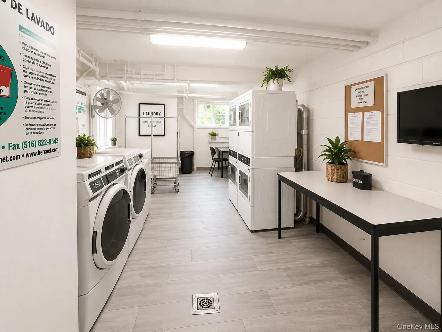 On site laundry room recently updated On site laundry room recently updated
