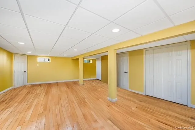The Expansive Finished basement offers lots of closet space. The Washroom has a Sink and offers Potential for A Bathroom. All Utilities are in their Own Enclosed Space The Expansive Finished basement offers lots of closet space. The Washroom has a Sink and offers Potential for A Bathroom. All Utilities are in their Own Enclosed Space