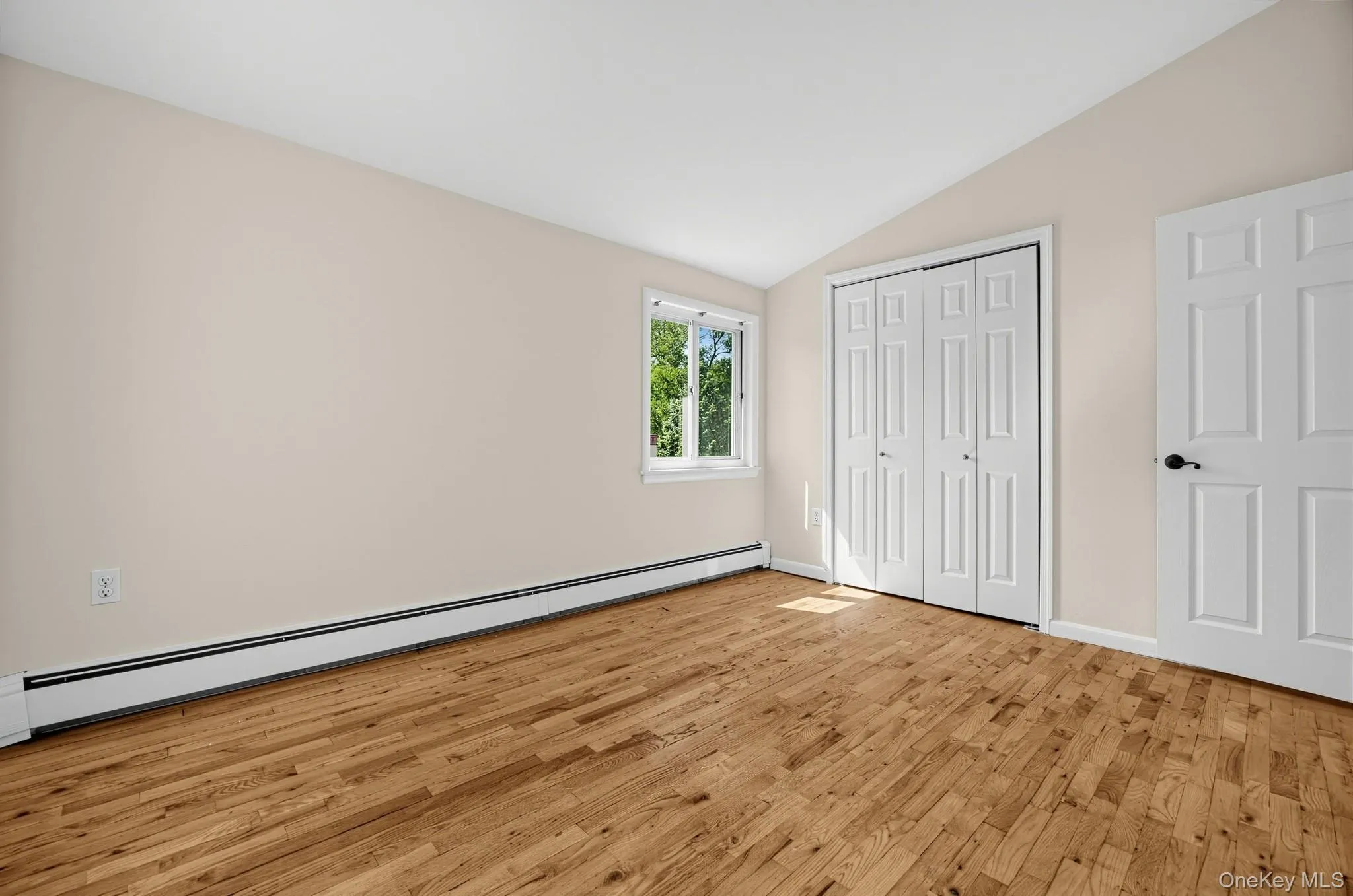 Another view of the second bedroom highlights its closet space and flexible layout. Another view of the second bedroom highlights its closet space and flexible layout.
