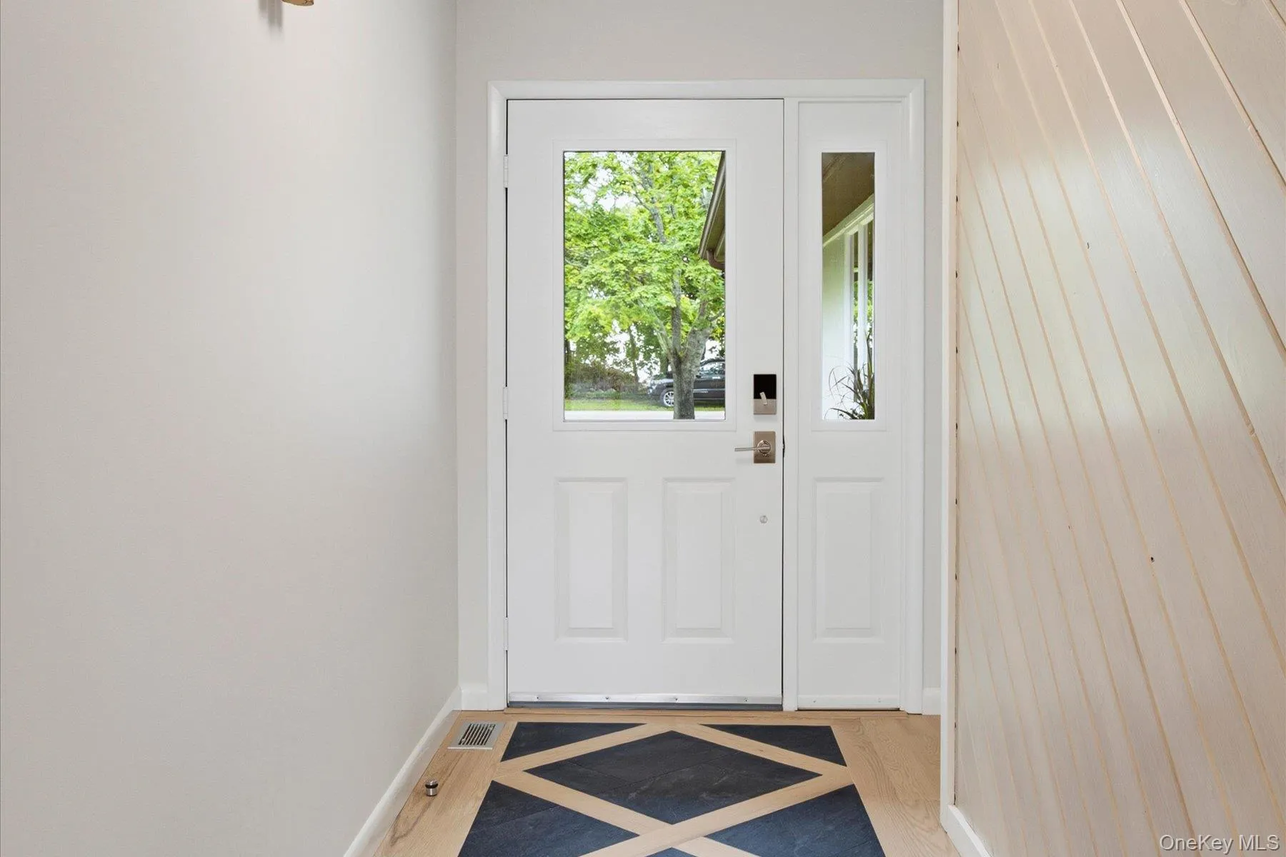Front entry Front entry
