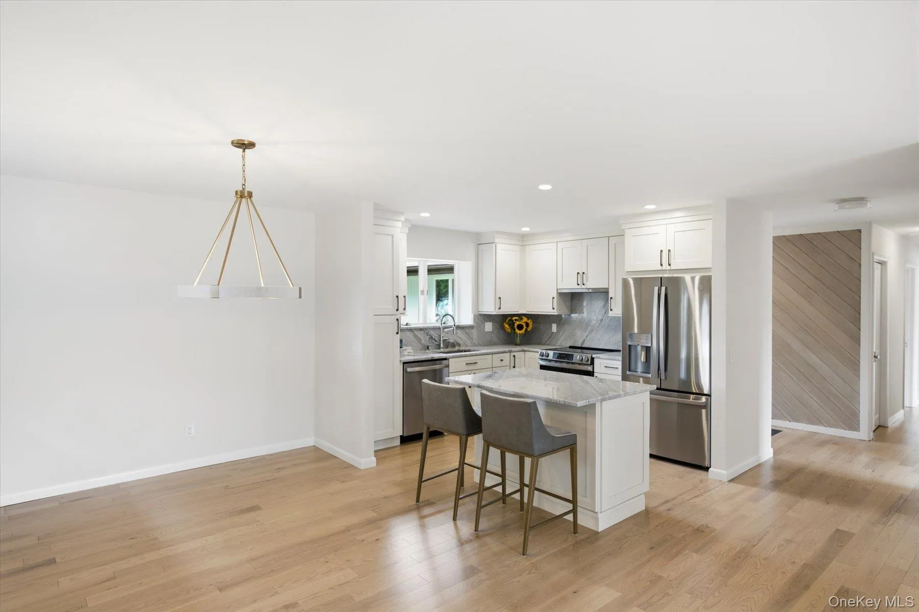 Brand new kitchen and stainless steel appliances with island Brand new kitchen and stainless steel appliances with island