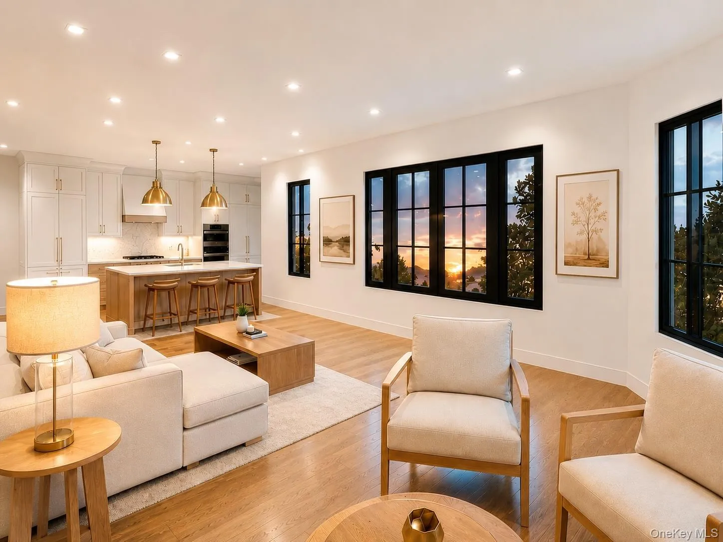 The units have an open living concept with 8” wide engineered white oak floors, solid-core doors, Marvin casement windows, and recessed lighting. The units have an open living concept with 8” wide engineered white oak floors, solid-core doors, Marvin casement windows, and recessed lighting.