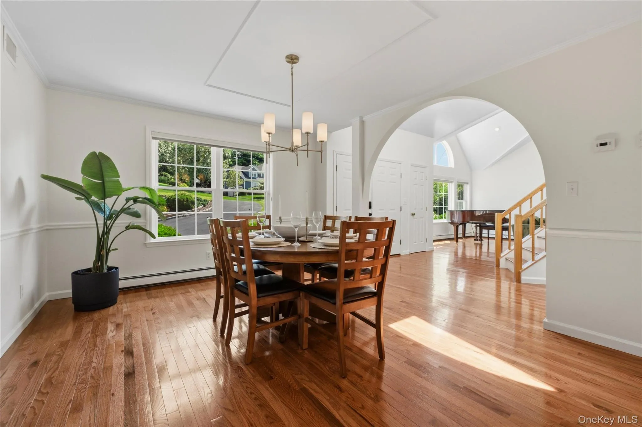 A separate dining room with plenty of space for entertaining. A separate dining room with plenty of space for entertaining.