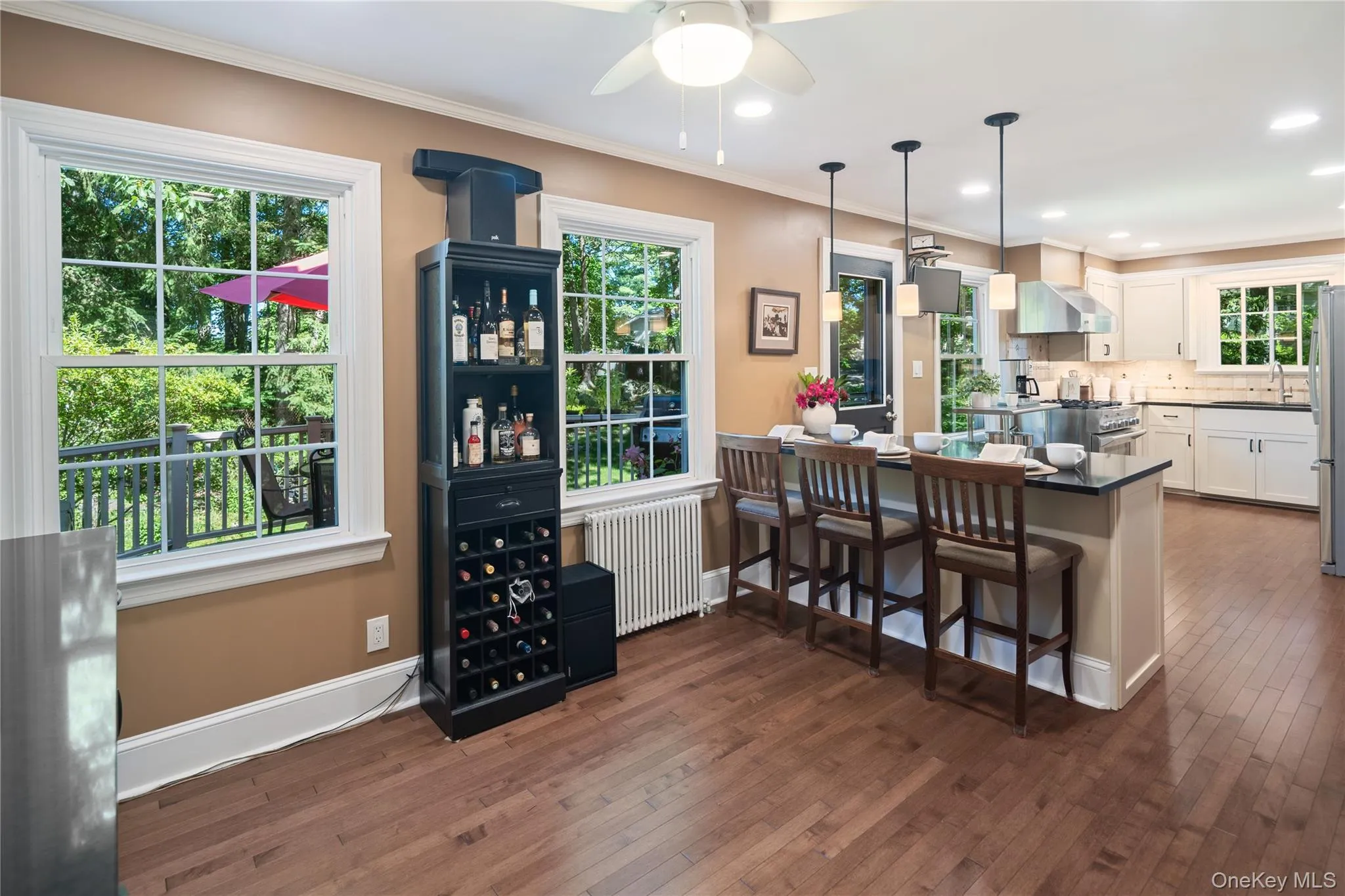 Oversized windows and an abundance of space are additional highlights. Oversized windows and an abundance of space are additional highlights.
