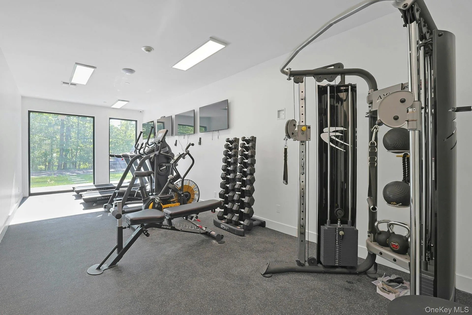 Stay in shape with this fitness center right at home! Stay in shape with this fitness center right at home!