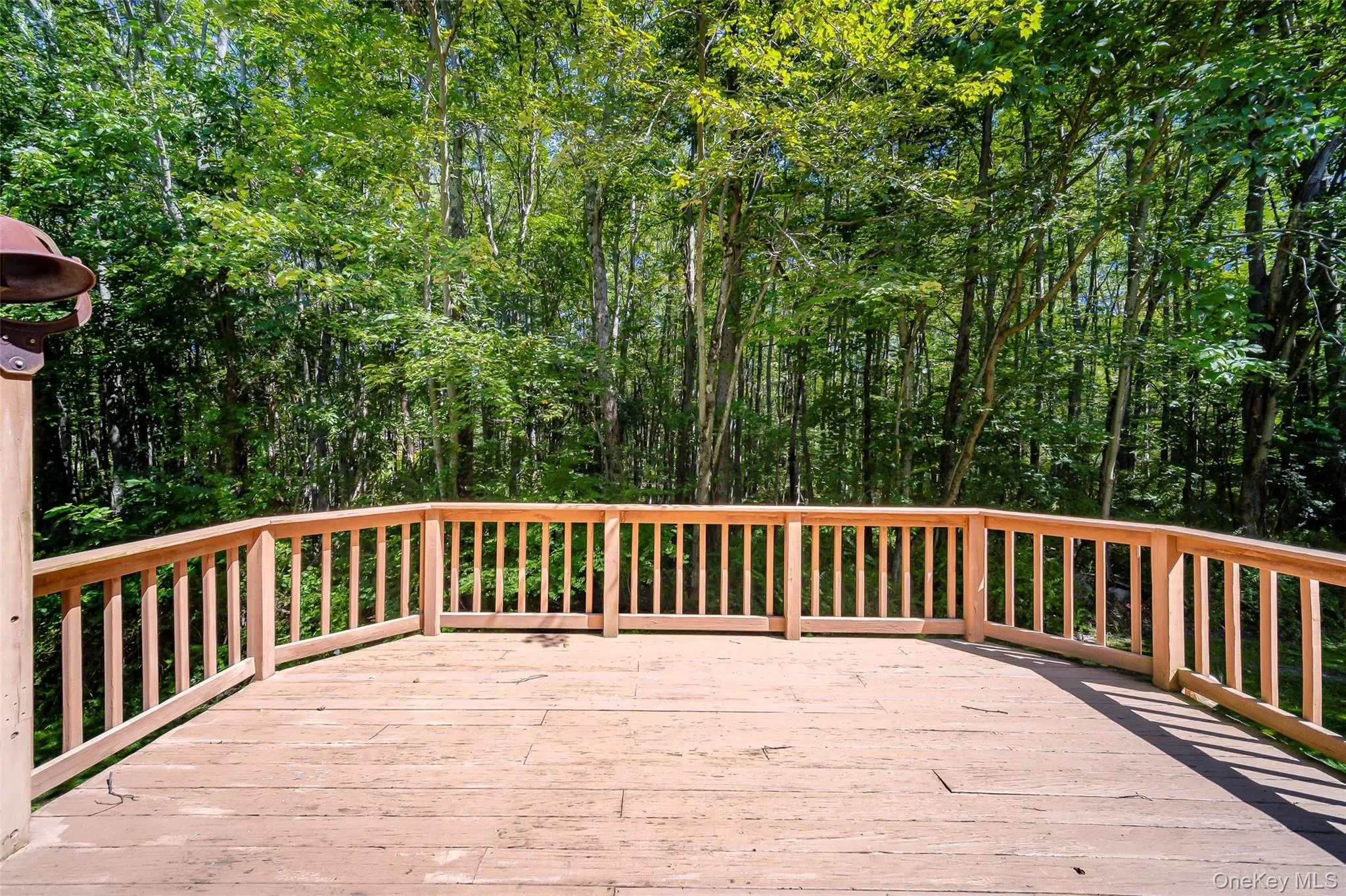 Back deck for entertaining and relaxing with nature Back deck for entertaining and relaxing with nature