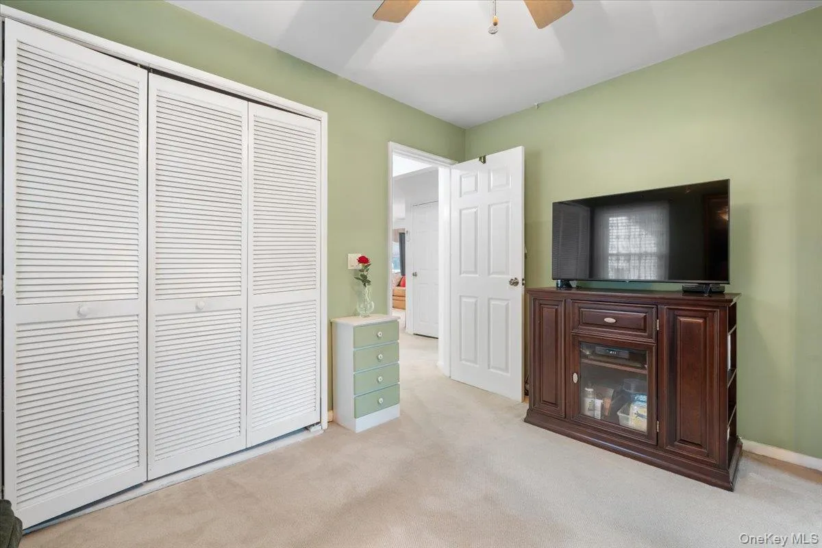 Versatile second bedroom, also on first floor; an ideal guest room, office or den. Versatile second bedroom, also on first floor; an ideal guest room, office or den.