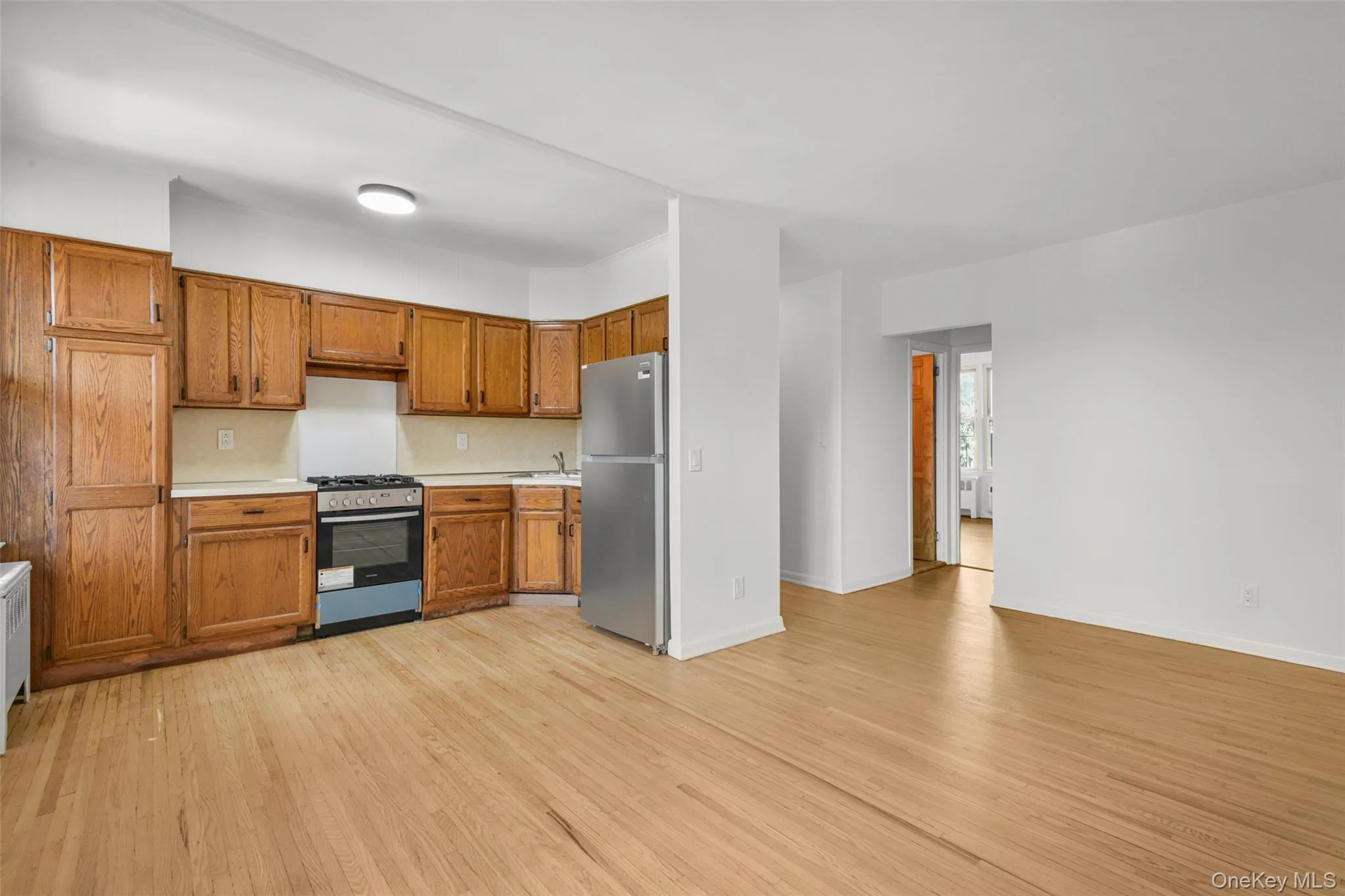 Brand new stainless steel appliances in kitchen Brand new stainless steel appliances in kitchen